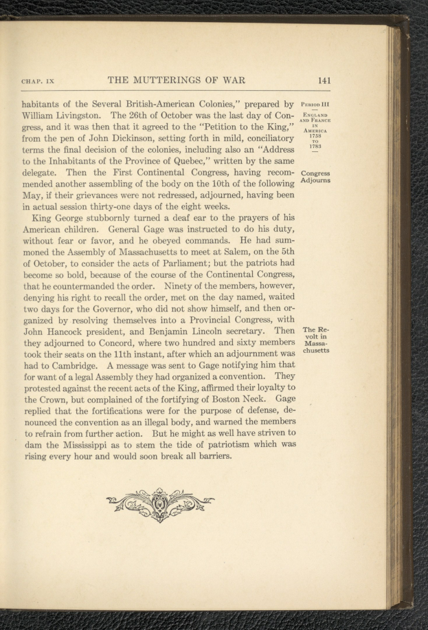 Offenes Buch mit dem Titel "Die Gedanken des Krieges" auf schwarzer Oberfläche, das eine Illustration eines Soldaten mit Gewehr und Fahne in einer grasbewachsenen Landschaft mit Bäumen, Bergen und einem Sonnenuntergang zeigt.