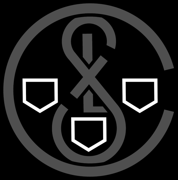 Schwarzes und weißes Logo des Real Madrid Fußballclubs mit einem weißen Anker in einem schwarzen Kreis mit einer weißen Umrandung und dem Text 'Real Madrid' darunter.