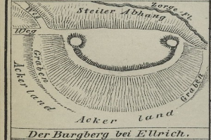 Eine detaillierte Schwarz-Weiß-Karte von Hamburg, Deutschland, mit Straßen, Gebäuden, Sehenswürdigkeiten und Texten, die Informationen über die Bevölkerung, die Bevölkerungsdichte und den Standort der Stadt enthalten.